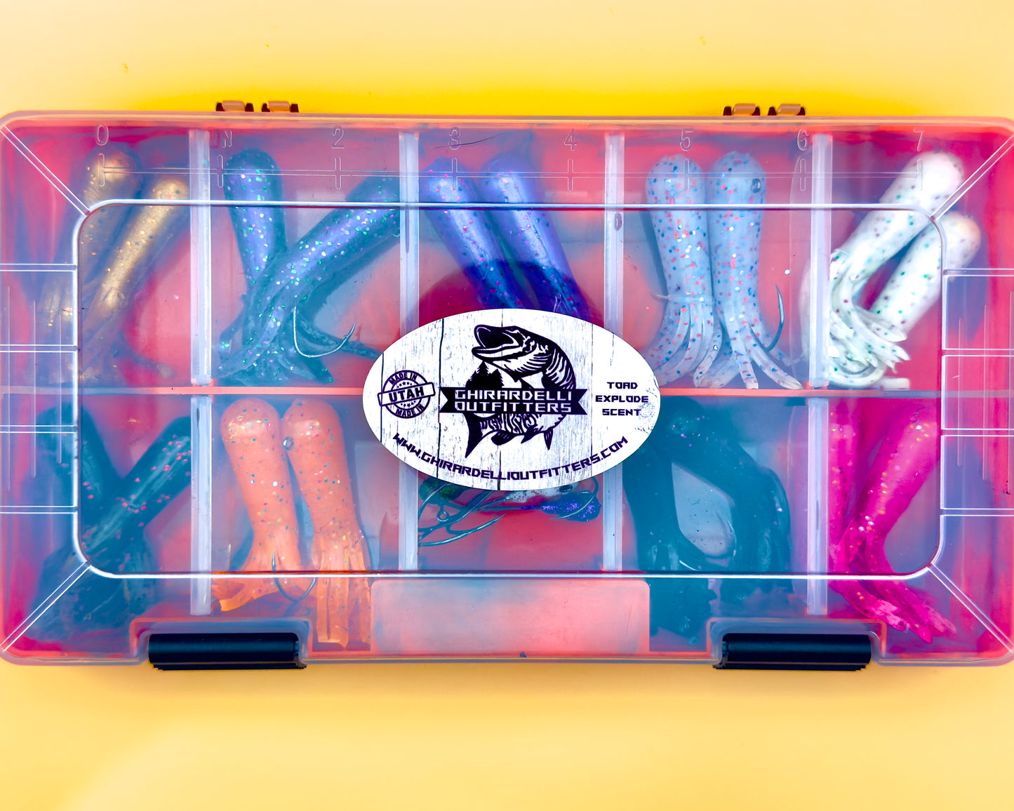 18 pack 2.5'' G.O. Tube Plus 9- 1/8oz jig head with 3/0 Victory V-Loc hooks